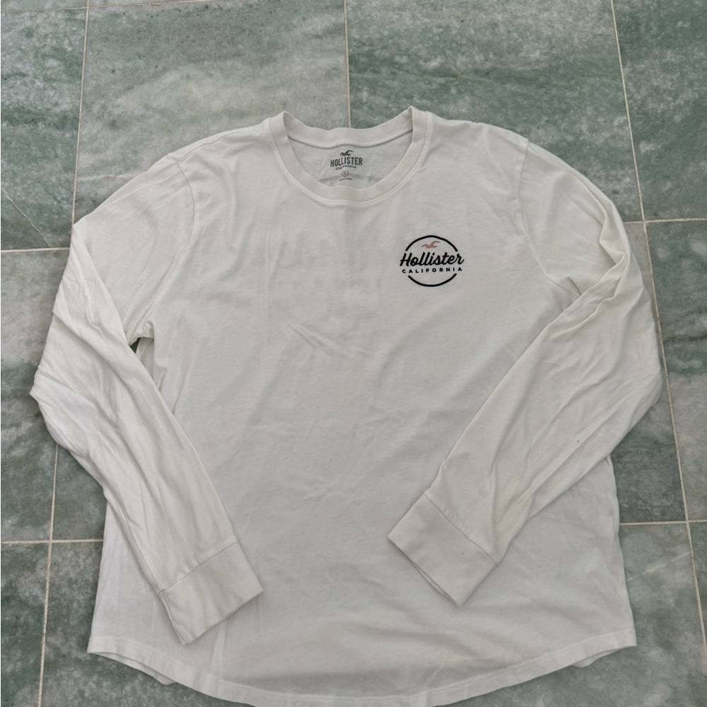 Hollister women’s white long sleeve